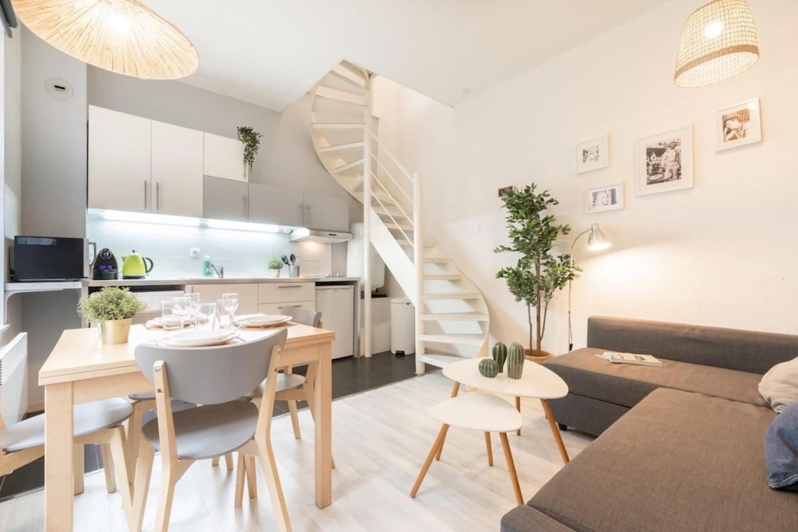 Vieux Lille Bright Duplex ! 3Pers Apartment ภายนอก รูปภาพ